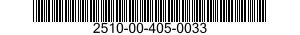 2510-00-405-0033  2510004050033 004050033
