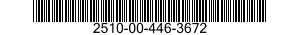 2510-00-446-3672  2510004463672 004463672