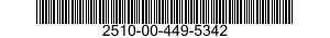 2510-00-449-5342  2510004495342 004495342