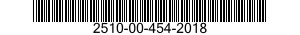 2510-00-454-2018  2510004542018 004542018