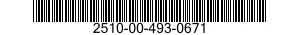 2510-00-493-0671  2510004930671 004930671