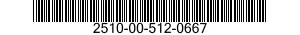 2510-00-512-0667  2510005120667 005120667