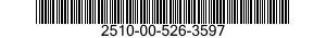 2510-00-526-3597  2510005263597 005263597