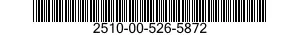 2510-00-526-5872  2510005265872 005265872