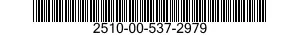 2510-00-537-2979  2510005372979 005372979