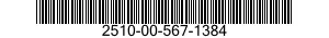 2510-00-567-1384  2510005671384 005671384