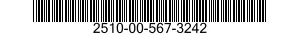 2510-00-567-3242  2510005673242 005673242