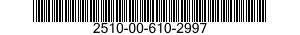 2510-00-610-2997  2510006102997 006102997