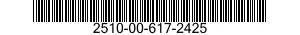 2510-00-617-2425  2510006172425 006172425