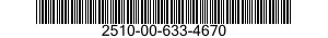 2510-00-633-4670  2510006334670 006334670