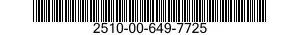2510-00-649-7725  2510006497725 006497725