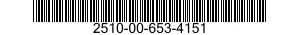2510-00-653-4151  2510006534151 006534151