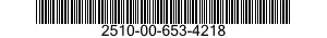2510-00-653-4218  2510006534218 006534218