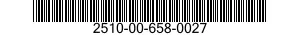 2510-00-658-0027  2510006580027 006580027
