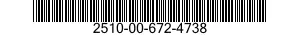 2510-00-672-4738  2510006724738 006724738