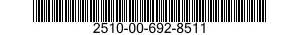 2510-00-692-8511  2510006928511 006928511