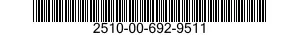 2510-00-692-9511  2510006929511 006929511