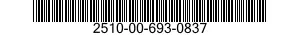 2510-00-693-0837 SPRING,HELICAL,COMPRESSION 2510006930837 006930837