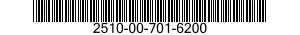 2510-00-701-6200  2510007016200 007016200