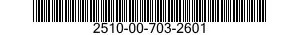 2510-00-703-2601  2510007032601 007032601
