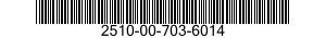 2510-00-703-6014  2510007036014 007036014