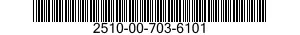 2510-00-703-6101  2510007036101 007036101