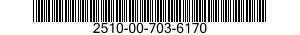 2510-00-703-6170  2510007036170 007036170