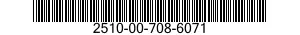 2510-00-708-6071  2510007086071 007086071