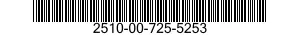 2510-00-725-5253  2510007255253 007255253