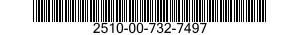 2510-00-732-7497  2510007327497 007327497