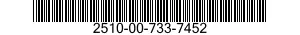 2510-00-733-7452  2510007337452 007337452