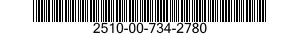 2510-00-734-2780  2510007342780 007342780