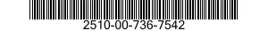 2510-00-736-7542  2510007367542 007367542
