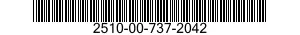 2510-00-737-2042  2510007372042 007372042