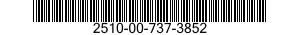 2510-00-737-3852  2510007373852 007373852