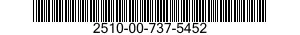 2510-00-737-5452  2510007375452 007375452