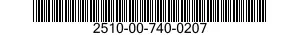 2510-00-740-0207  2510007400207 007400207