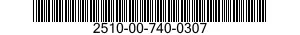 2510-00-740-0307  2510007400307 007400307