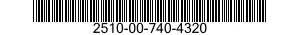 2510-00-740-4320  2510007404320 007404320