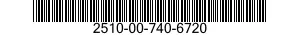 2510-00-740-6720  2510007406720 007406720
