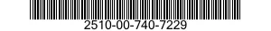 2510-00-740-7229  2510007407229 007407229