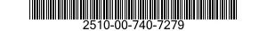 2510-00-740-7279  2510007407279 007407279