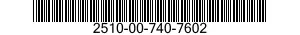 2510-00-740-7602  2510007407602 007407602
