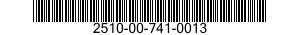 2510-00-741-0013 SHIELD ENGINE CYLIN 2510007410013 007410013