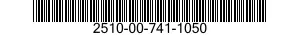2510-00-741-1050 SIDE RACK,VEHICLE BODY 2510007411050 007411050