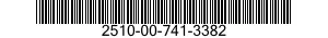 2510-00-741-3382  2510007413382 007413382