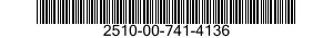 2510-00-741-4136  2510007414136 007414136