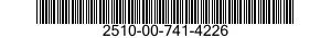 2510-00-741-4226  2510007414226 007414226