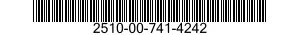 2510-00-741-4242  2510007414242 007414242
