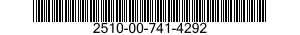 2510-00-741-4292  2510007414292 007414292